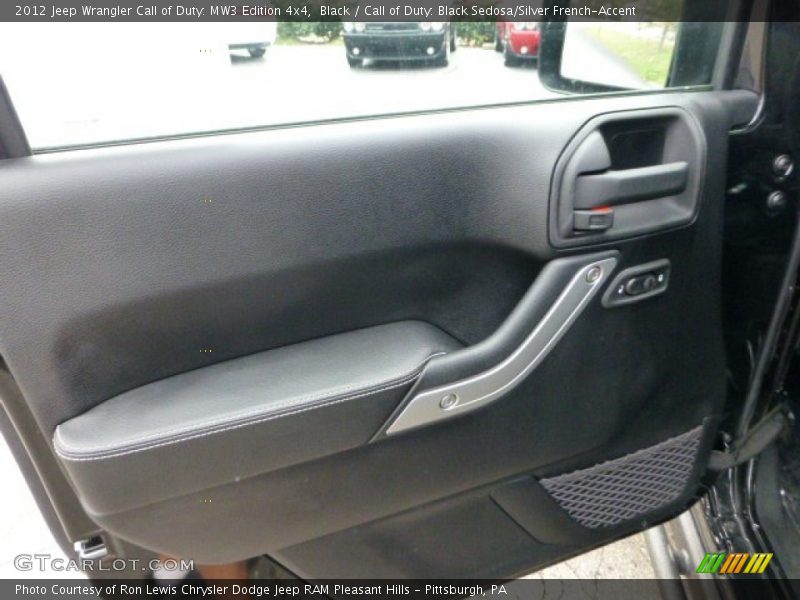 Door Panel of 2012 Wrangler Call of Duty: MW3 Edition 4x4