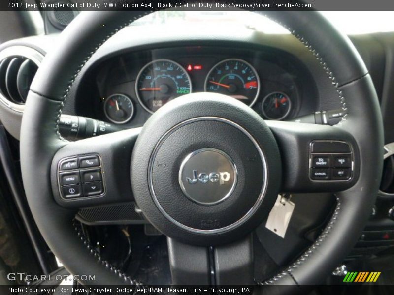  2012 Wrangler Call of Duty: MW3 Edition 4x4 Steering Wheel