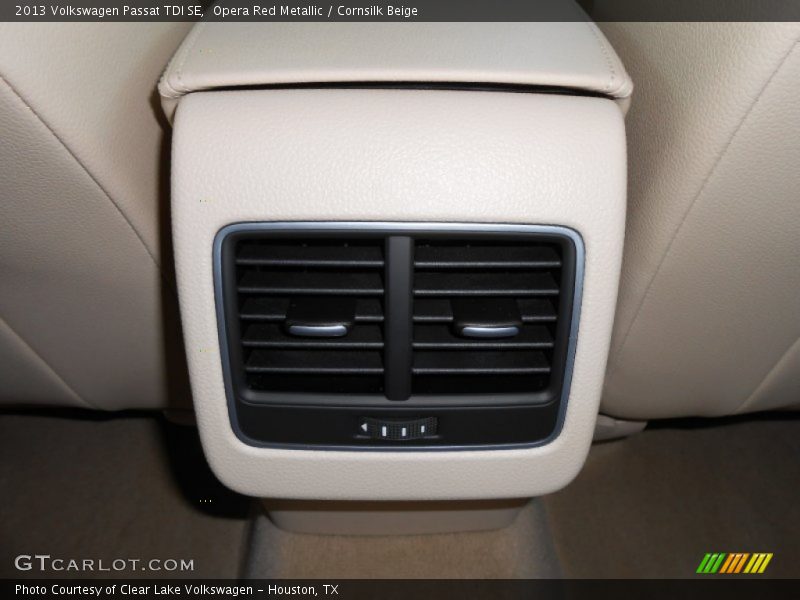 Opera Red Metallic / Cornsilk Beige 2013 Volkswagen Passat TDI SE