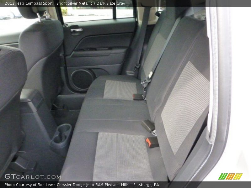 Bright Silver Metallic / Dark Slate Gray 2012 Jeep Compass Sport
