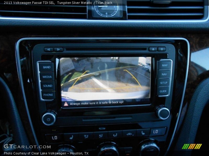 Tungsten Silver Metallic / Titan Black 2013 Volkswagen Passat TDI SEL
