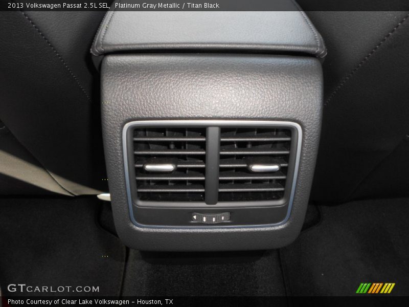 Platinum Gray Metallic / Titan Black 2013 Volkswagen Passat 2.5L SEL