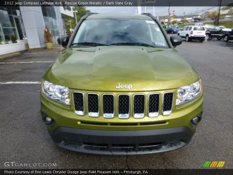 Rescue Green Metallic / Dark Slate Gray 2012 Jeep Compass Latitude 4x4