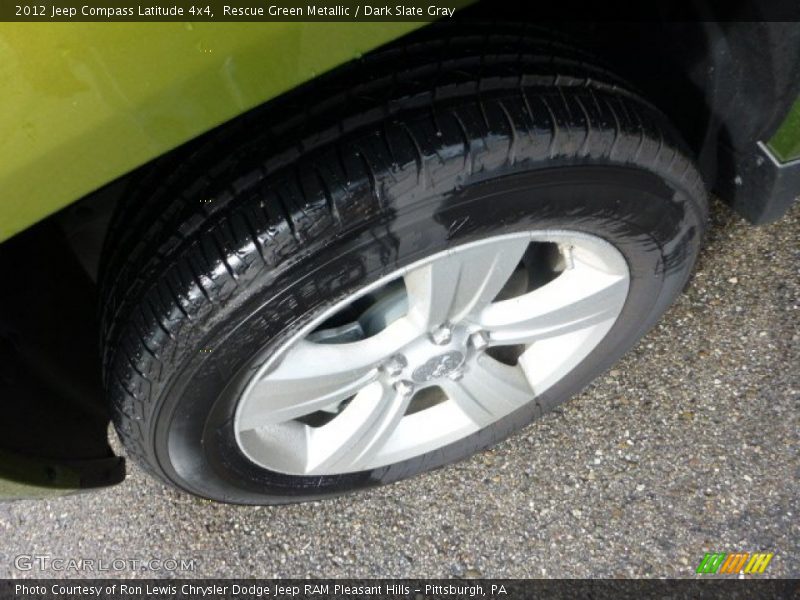 Rescue Green Metallic / Dark Slate Gray 2012 Jeep Compass Latitude 4x4