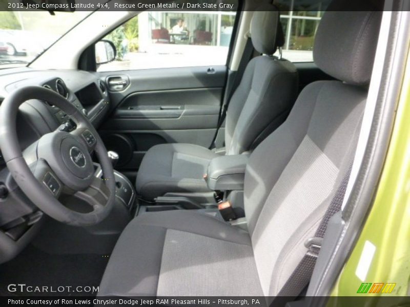 Rescue Green Metallic / Dark Slate Gray 2012 Jeep Compass Latitude 4x4