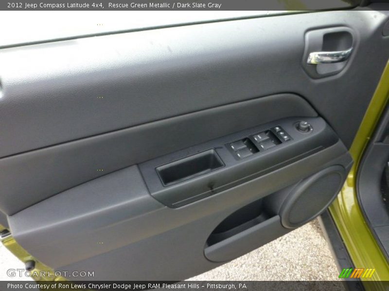 Rescue Green Metallic / Dark Slate Gray 2012 Jeep Compass Latitude 4x4