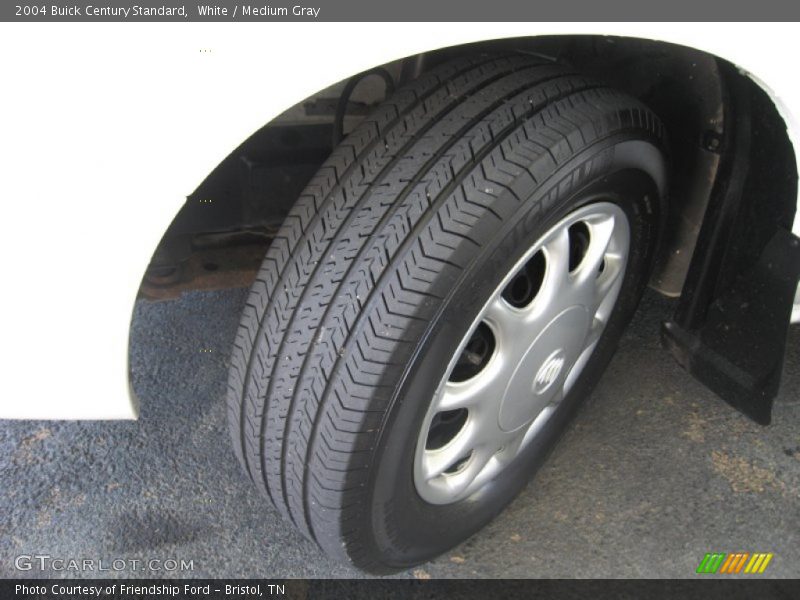 White / Medium Gray 2004 Buick Century Standard