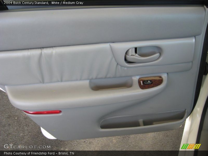 White / Medium Gray 2004 Buick Century Standard