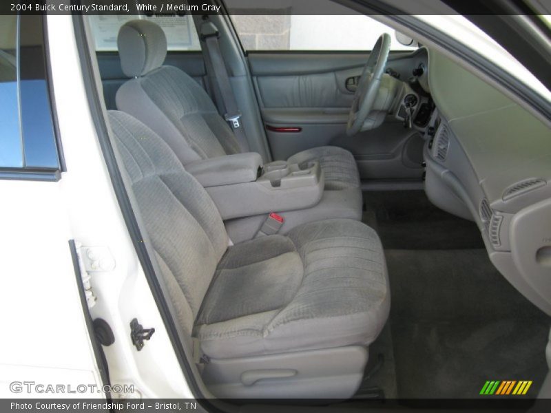 White / Medium Gray 2004 Buick Century Standard