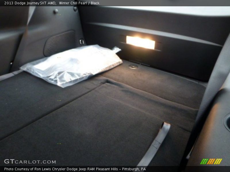 Winter Chill Pearl / Black 2013 Dodge Journey SXT AWD