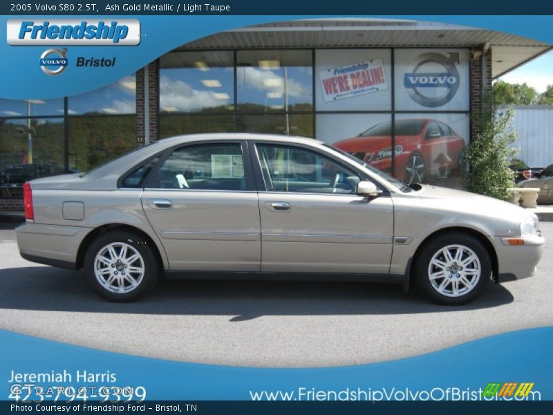 Ash Gold Metallic / Light Taupe 2005 Volvo S80 2.5T