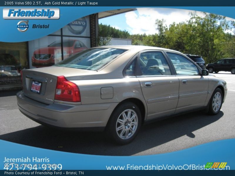 Ash Gold Metallic / Light Taupe 2005 Volvo S80 2.5T