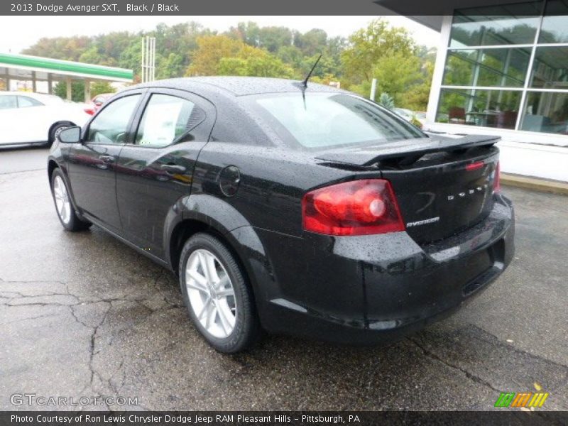 Black / Black 2013 Dodge Avenger SXT