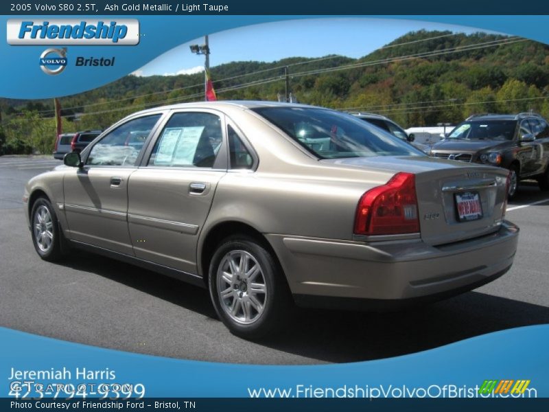 Ash Gold Metallic / Light Taupe 2005 Volvo S80 2.5T