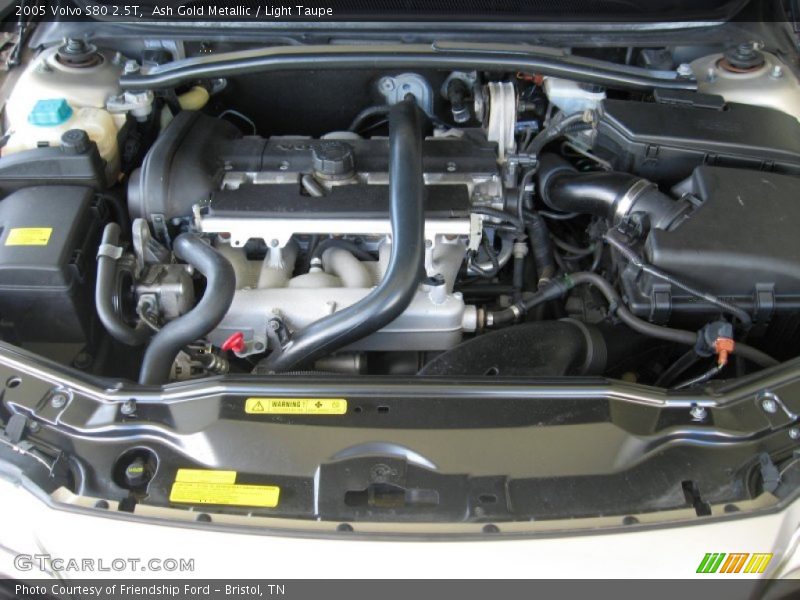  2005 S80 2.5T Engine - 2.5 Liter Turbocharged DOHC 20-Valve 5 Cylinder