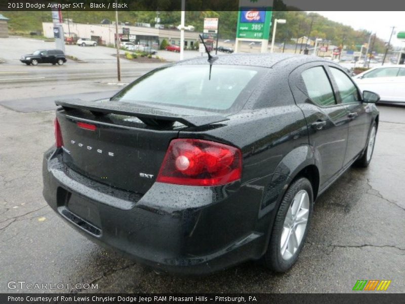 Black / Black 2013 Dodge Avenger SXT