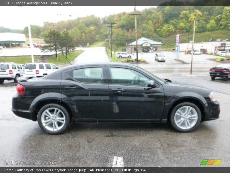Black / Black 2013 Dodge Avenger SXT