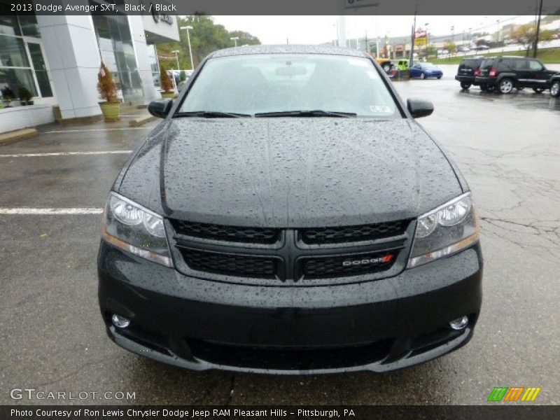 Black / Black 2013 Dodge Avenger SXT