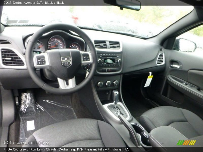 Black / Black 2013 Dodge Avenger SXT