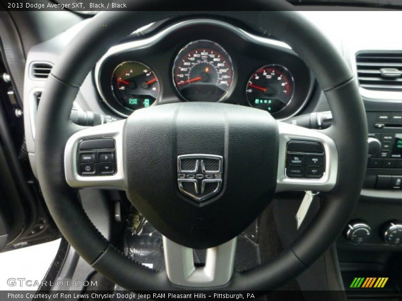 Black / Black 2013 Dodge Avenger SXT
