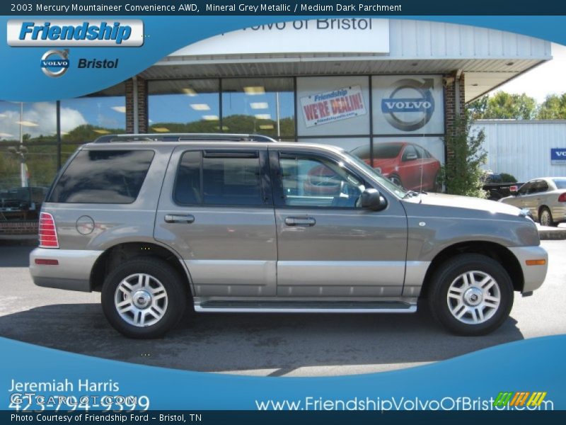 Mineral Grey Metallic / Medium Dark Parchment 2003 Mercury Mountaineer Convenience AWD