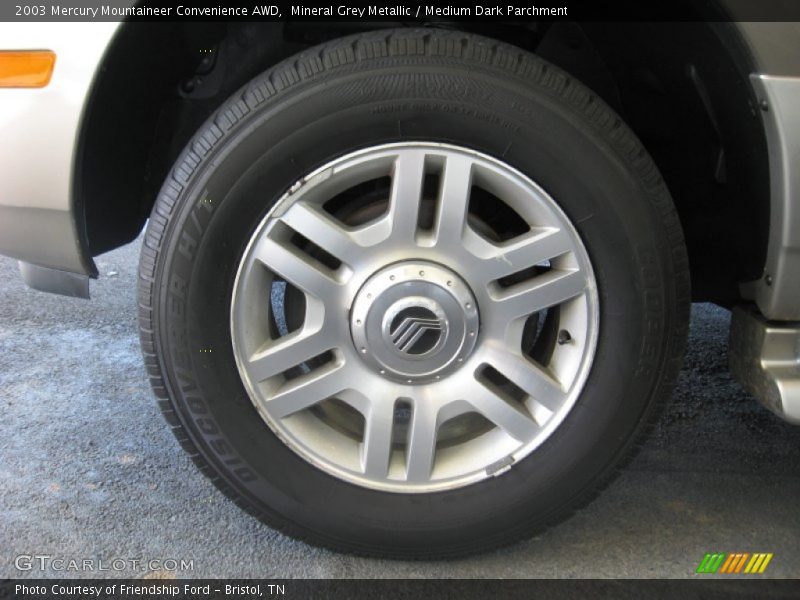 Mineral Grey Metallic / Medium Dark Parchment 2003 Mercury Mountaineer Convenience AWD