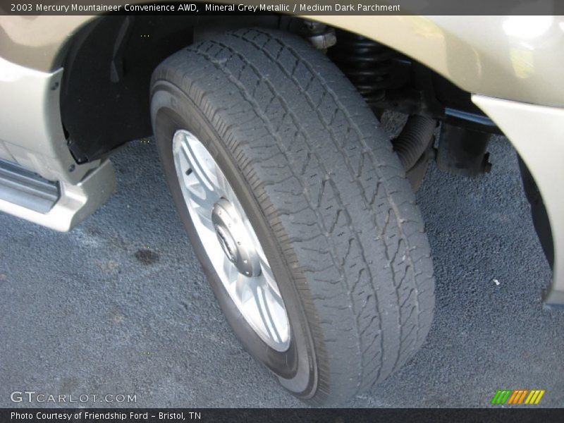 Mineral Grey Metallic / Medium Dark Parchment 2003 Mercury Mountaineer Convenience AWD