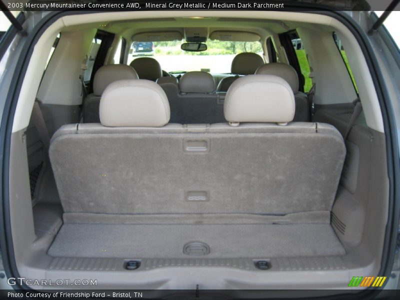 Mineral Grey Metallic / Medium Dark Parchment 2003 Mercury Mountaineer Convenience AWD