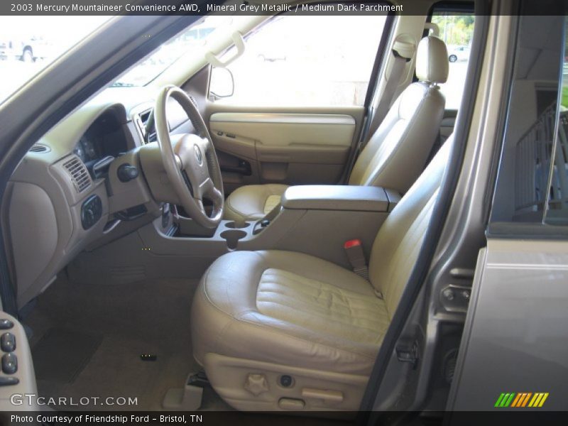 Mineral Grey Metallic / Medium Dark Parchment 2003 Mercury Mountaineer Convenience AWD