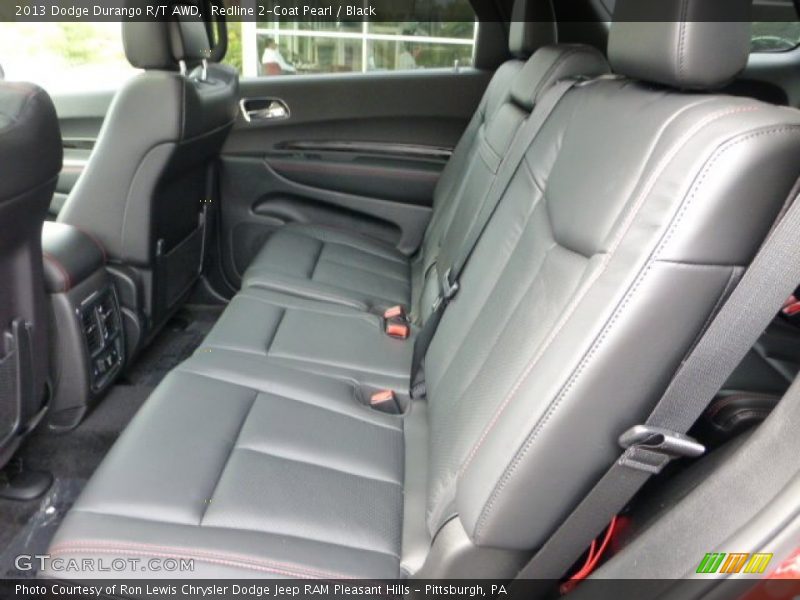 Rear Seat of 2013 Durango R/T AWD