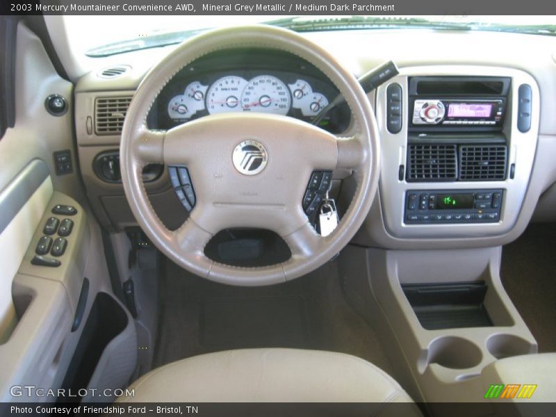 Mineral Grey Metallic / Medium Dark Parchment 2003 Mercury Mountaineer Convenience AWD