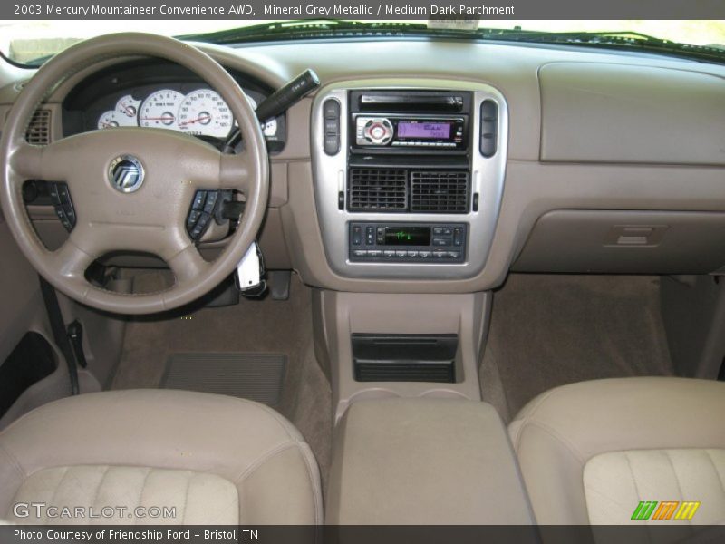 Mineral Grey Metallic / Medium Dark Parchment 2003 Mercury Mountaineer Convenience AWD