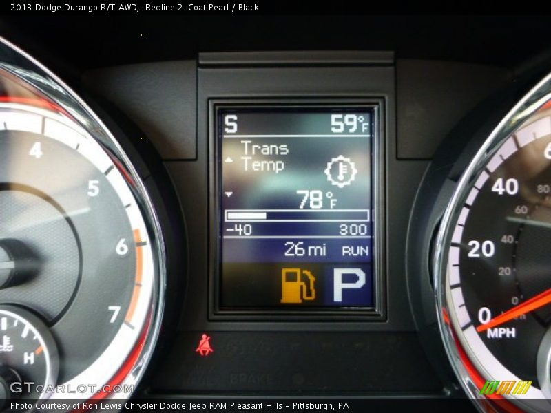 Redline 2-Coat Pearl / Black 2013 Dodge Durango R/T AWD