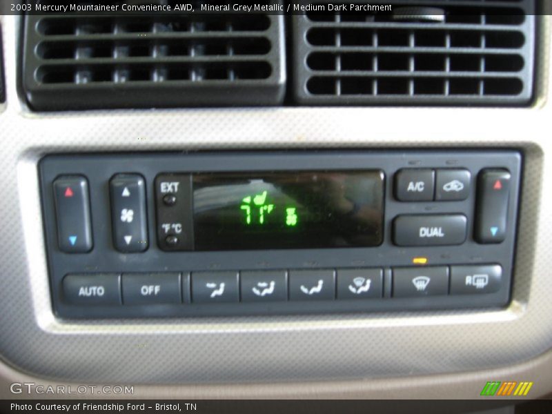 Mineral Grey Metallic / Medium Dark Parchment 2003 Mercury Mountaineer Convenience AWD