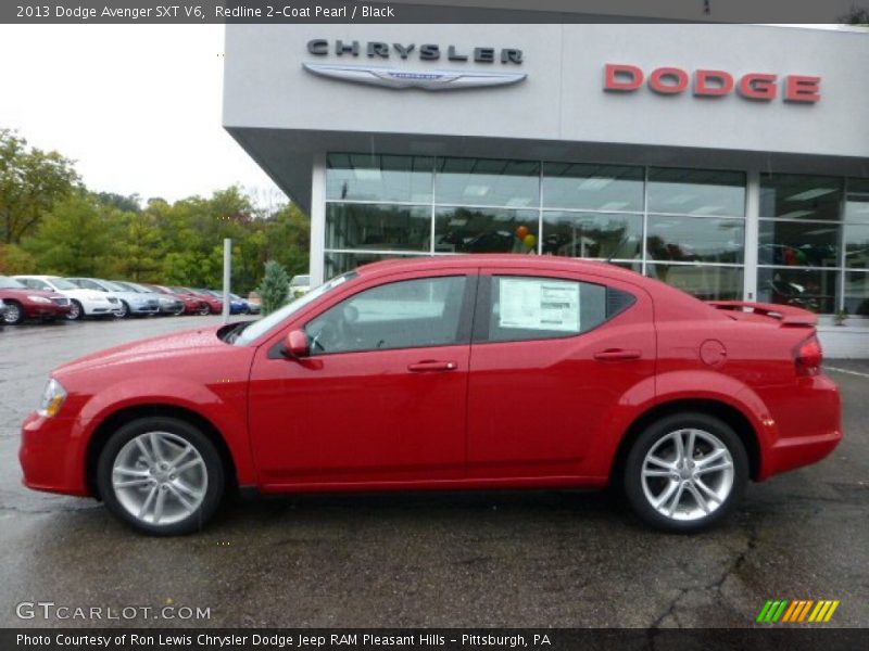 2013 Avenger SXT V6 Redline 2-Coat Pearl