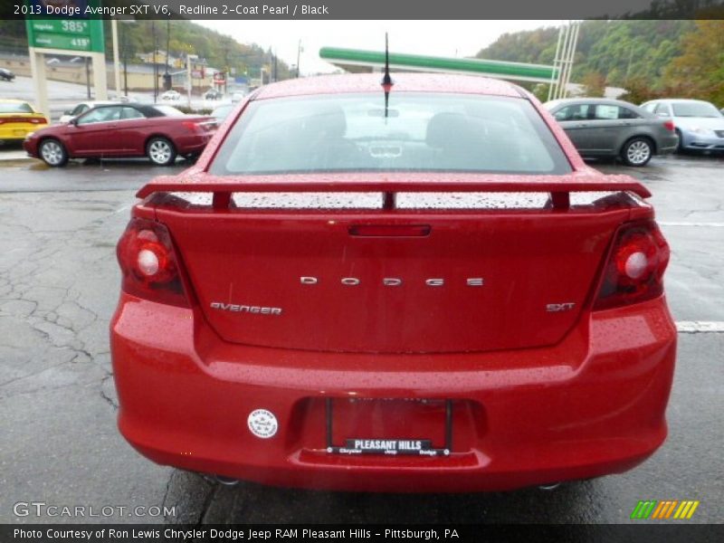 Redline 2-Coat Pearl / Black 2013 Dodge Avenger SXT V6