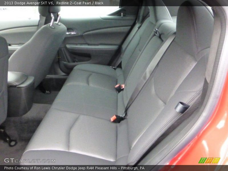 Rear Seat of 2013 Avenger SXT V6