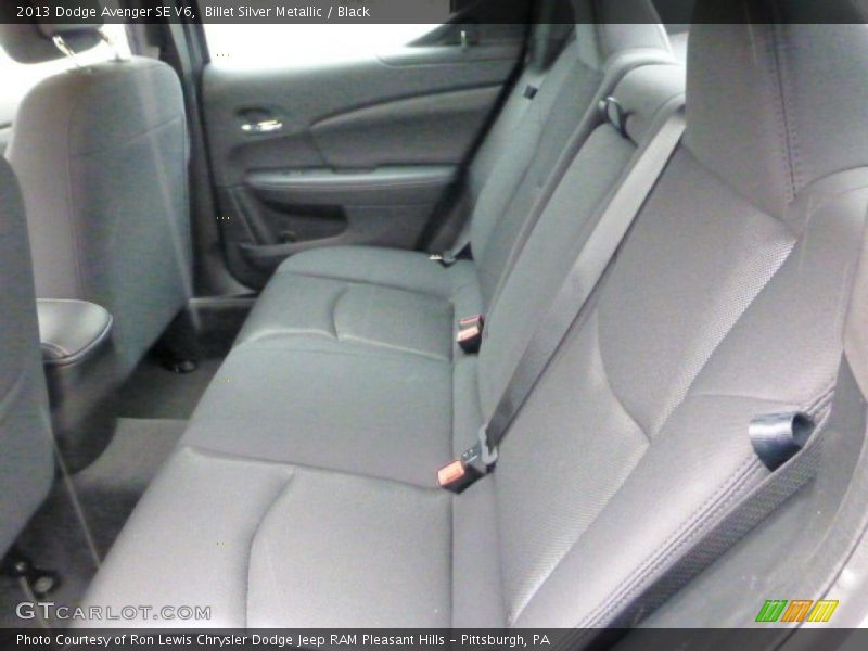Rear Seat of 2013 Avenger SE V6