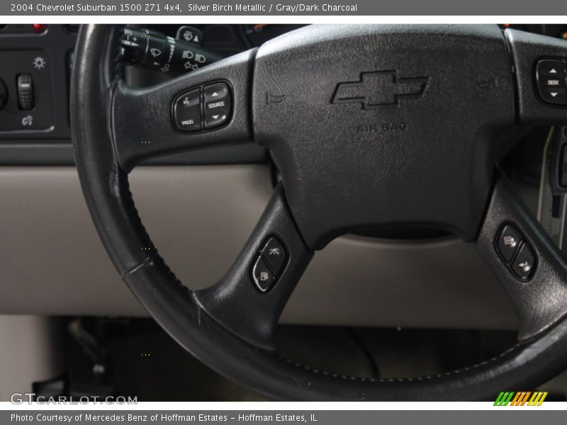Silver Birch Metallic / Gray/Dark Charcoal 2004 Chevrolet Suburban 1500 Z71 4x4