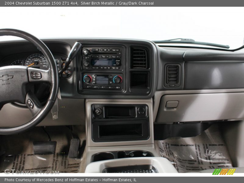 Silver Birch Metallic / Gray/Dark Charcoal 2004 Chevrolet Suburban 1500 Z71 4x4