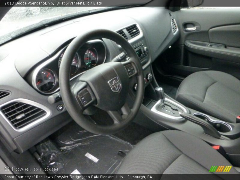 Black Interior - 2013 Avenger SE V6 