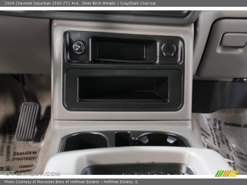 Silver Birch Metallic / Gray/Dark Charcoal 2004 Chevrolet Suburban 1500 Z71 4x4