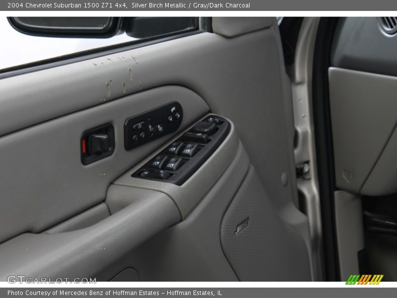 Silver Birch Metallic / Gray/Dark Charcoal 2004 Chevrolet Suburban 1500 Z71 4x4