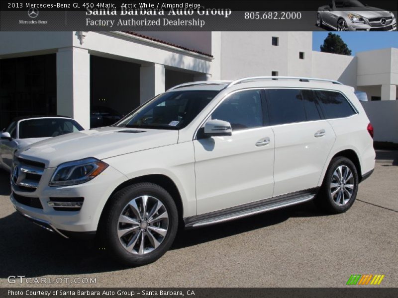 Arctic White / Almond Beige 2013 Mercedes-Benz GL 450 4Matic