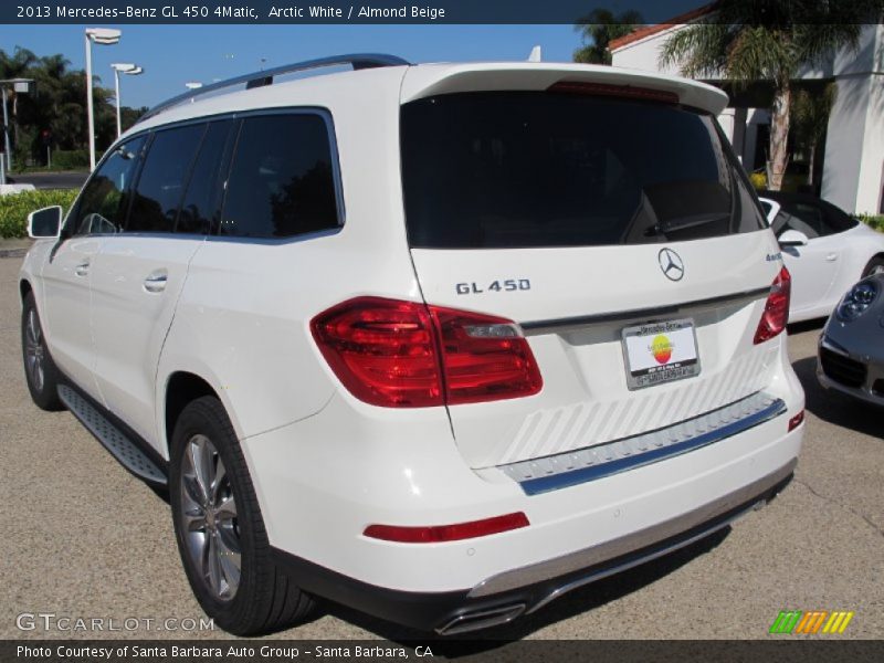 Arctic White / Almond Beige 2013 Mercedes-Benz GL 450 4Matic