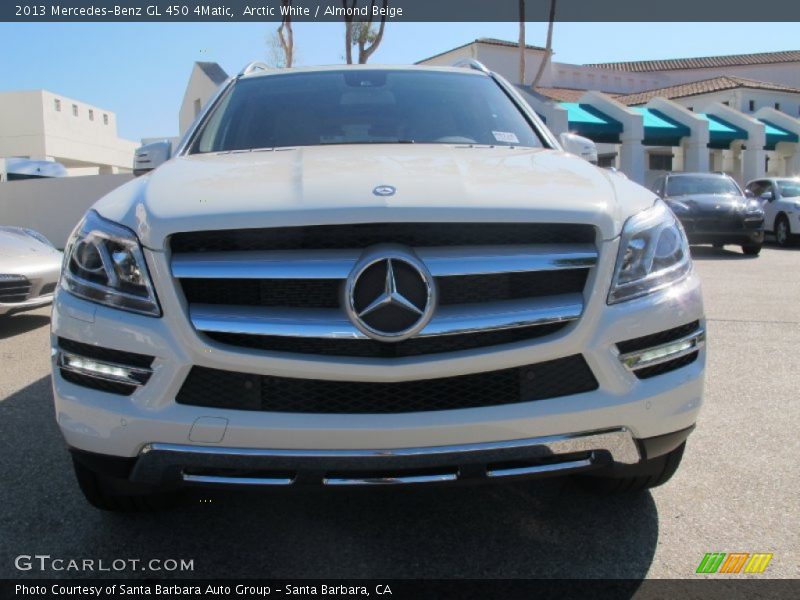 Arctic White / Almond Beige 2013 Mercedes-Benz GL 450 4Matic