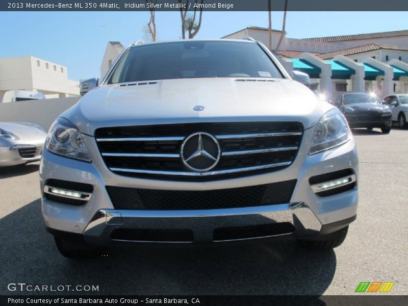 Iridium Silver Metallic / Almond Beige 2013 Mercedes-Benz ML 350 4Matic