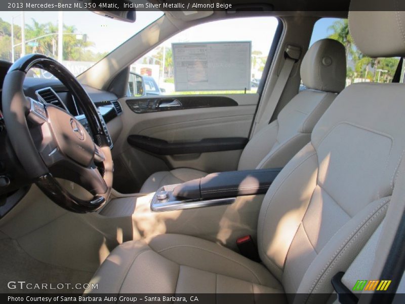 Iridium Silver Metallic / Almond Beige 2013 Mercedes-Benz ML 350 4Matic