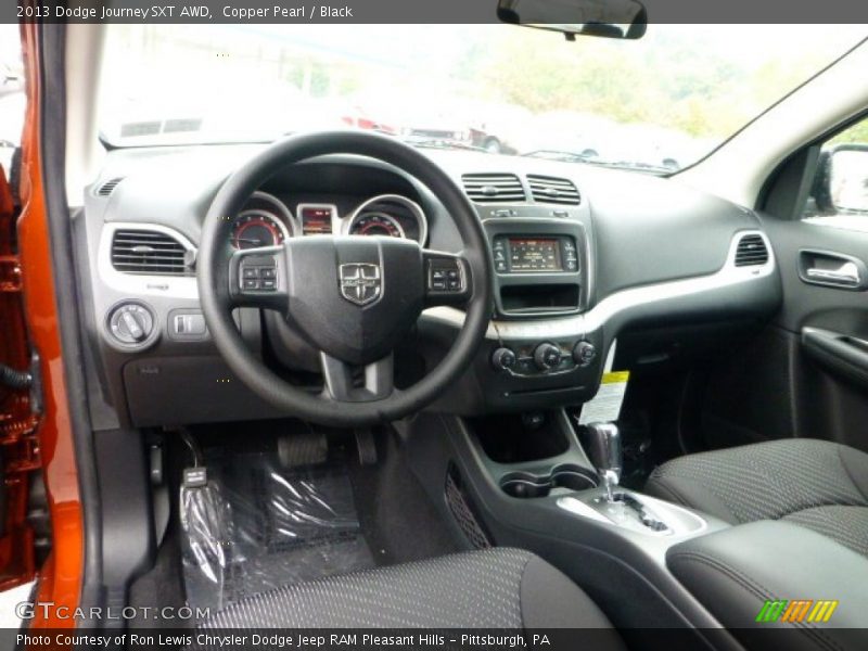 Black Interior - 2013 Journey SXT AWD 
