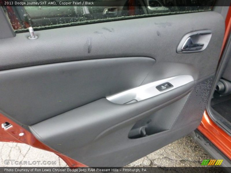 Copper Pearl / Black 2013 Dodge Journey SXT AWD